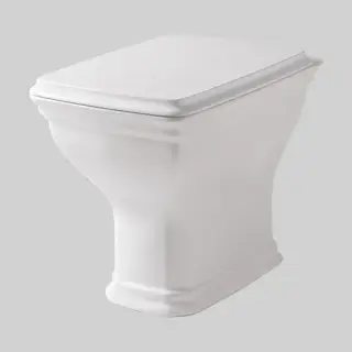 Artceram CIVITAS  Унитаз напольный 36х54 см, слив в пол, цвет: белый