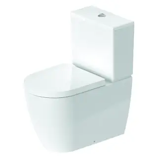 Duravit Me by Starck Унитаз моноблок 37х65 см, слив универсальный, с креплениями, цвет: белый