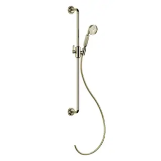 Gessi Venti20 Штанга для душа 800 мм., с ручным душем и шлангом 1500 мм., цвет: Brass PVD