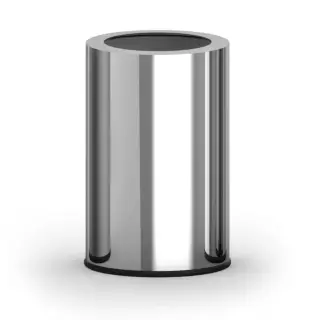 Decor Walther Rooms Ведро для мусора &Oslash;20.5х32.5cм., напольное, цвет: хром