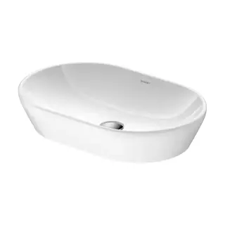 Duravit D-Neo Раковина накладная 60х40см, без перелива, без отв., WonderGliss, цвет: белый