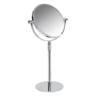Colombo Complementi Зеркало косметическое, настольное, х3, регулировка высоты, цвет: хром