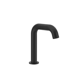 Gessi 316 Meccanica Смеситель для раковины, электронный, с кран-фильтром для регулировки температ и напора воды, выс излива 15cм, цвет: Black XL