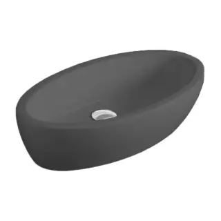 Simas Lft Spazio Раковина 63x33см., накладная, без отв., цвет: черный глянцевый