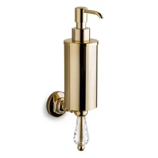 3SC Boheme Дозатор для жидкого мыла, подвесной, цвет: золото 24к. opaco