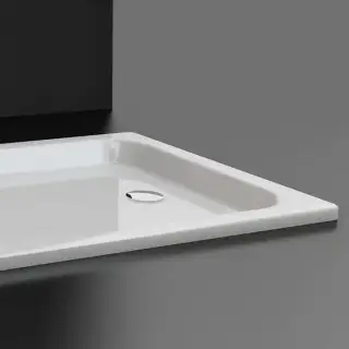 Bette Supra Душевой поддон 80х80х6.5 см, квадратный, D9см, с отв-м слива, с шумоизоляцией, цвет: белый