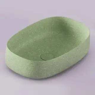 Artceram Cognac Раковина 56x41 см, без отв., накладная, цвет: mint