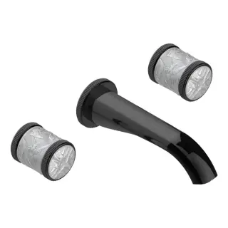 THG Hirondelles Смеситель для раковины, встраиваемый, цвет: Brown bronze color PVD