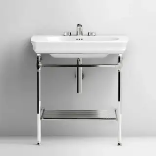 Artceram CIVITAS Структура металлическая 68х49.6см Quadra, полка сетка, напольная, цвет: хром