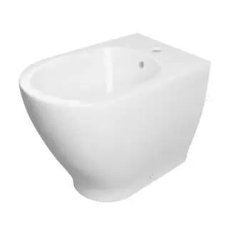 Kerasan Aquatech Биде напольное 55x35см, c 1 отв., цвет: белый