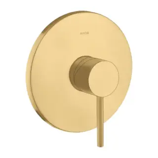 Axor Starck Смеситель для душа, встраиваемый, цвет: шлифованное золото