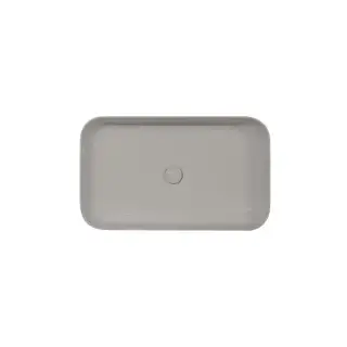 Kerasan Tribeca Раковина 70х43 см, без отв., накладная, цвет: Grigio matt