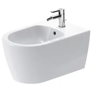 Duravit Me by Starck Биде подвесное 57х37см., с 1 отв. под смеситель, с креплением, цвет: белый