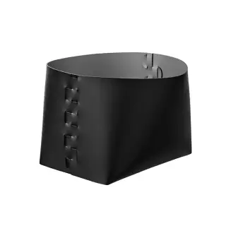 ADJ Корзина Helena, 35x30xH26 см., цвет: черный/серый