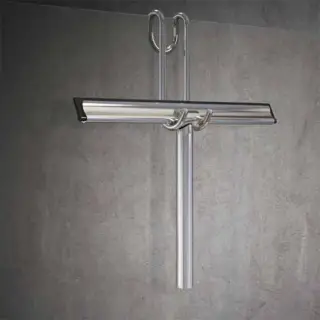 Novellini Frame Водосгон для стеклянных ограждений, цвет: хром