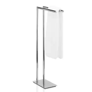 Decor Walther Straight 2 Полотенцедержатель двойной 38xh80см, напольный, цвет: хром