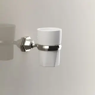 Devon&Devon Jubilee Стакан подвесной, цвет: никель блестящий