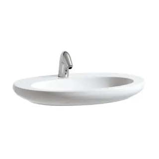 Laufen Alessi One Раковина-чаша 75х52х9 см, 1 отв., покрытие LLC, цвет: белый