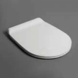 Simas Gambassi Сиденье для унитаза, микррлифт, цвет: белый/хром