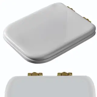 KERASAN Waldorf запчасть - комплект шарниров (микролифт) для сидения 418601/418640, цвет бронза