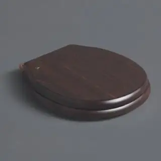 SIMAS Londra Сиденье для напольного унитаза, цвет: дерево/бронза