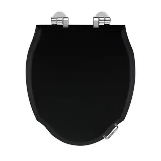 Devon&Devon Westminster Сиденье для унитаза из мдф, микролифт, цвет: deep black