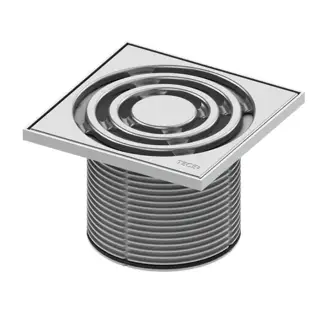 TECE Решетка декоративная 150мм в пластиковой рамке с монтажным элементом