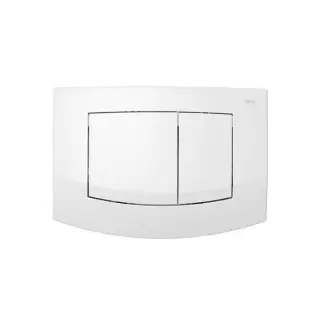 TECEambia Панель смыва с двумя клавишами, цвет: белый