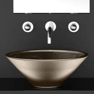 Раковина Glass Design TEKNO50BZ bronze