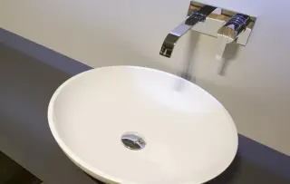 Смеситель для раковины Antonio Lupi Bikappa BK200 хром полированный