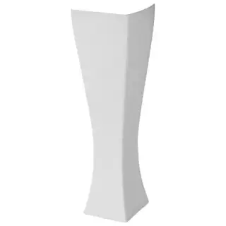 Пьедестал 23*23*70h белый блестящий