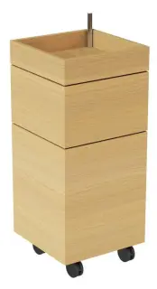 Тумба для ванной комнаты Agape O.J.C. ACOM0500PT teak