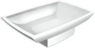 Мыльница Bertocci GRACE 142.7701.0200 керамика белая