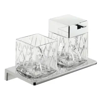 Аксессуар для ванной EMCO Emcoasio 1331 204 01 хром / хрусталь (узор - version 1)