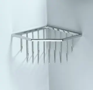 Полка-решетка Decor Walther WA ECK 1 0703360 черный матовый