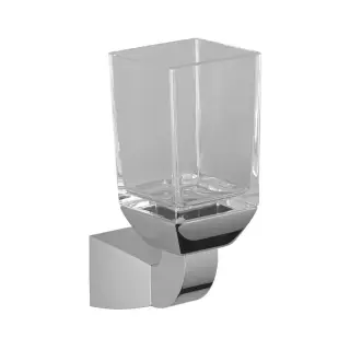 Стакан VILLEROY&BOCH Square 83.400.910.00 хром/хрусталь