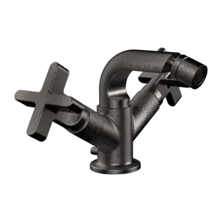 Смеситель для биде Gessi INCISO 58127#707 цвет-Black Metal Brushed PVD
