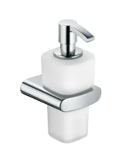Дозатор Keuco Elegance 11653019000 матовое опаловое стекло / хром
