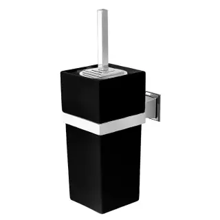 Ершик туалетный Devon&Devon Time TM320CRNE хром/черный