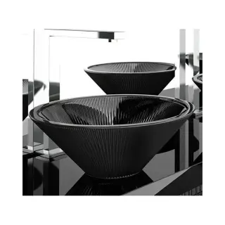 Раковина Glass Design TEKNO50NO стекло черное матовое