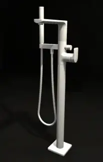 Смеситель для ванны VILLEROY&BOCH Cult 25.963.960.10 белый матовый