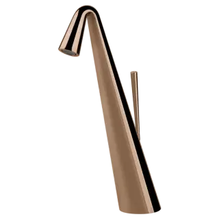 Смеситель для раковины Gessi Cono 45003#030 медь PVD