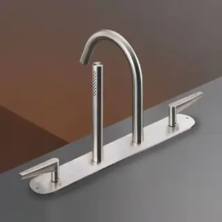 Смеситель для ванны CEA Flag FLG61S СТАЛЬ SATIN