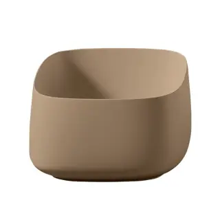 Раковина Art Ceram COGNAC QUADRO 43 COL006.40;00 marrone tortora opaco