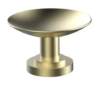 Мыльница Cristal&Bronze ALLIANCE C29-D3-518 Matt Soft Gold