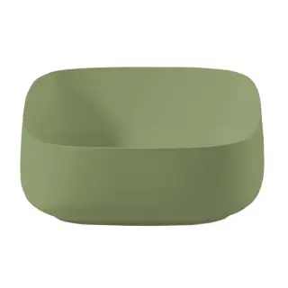Раковина Art Ceram COGNAC QUADRO 46 COL007.44;00 verde salvia opaco