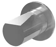 Смеситель для душа Antonio Lupi Indigo ND601.GR Grafite