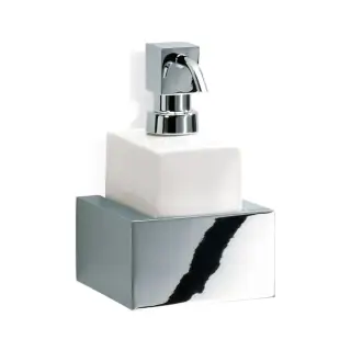 Дозатор Decor Walther BK WSP 0590900 хром/белый