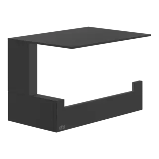 Держатель для туалетной бумаги Gessi Rettangolo 20849#099 черный