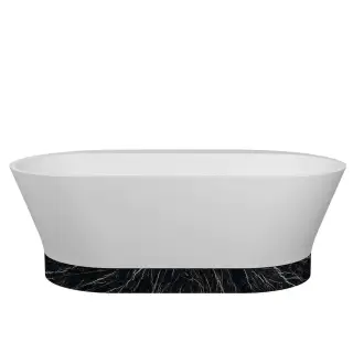 Ванна THG MONCEAU B11.AS2.B594 матовый белый